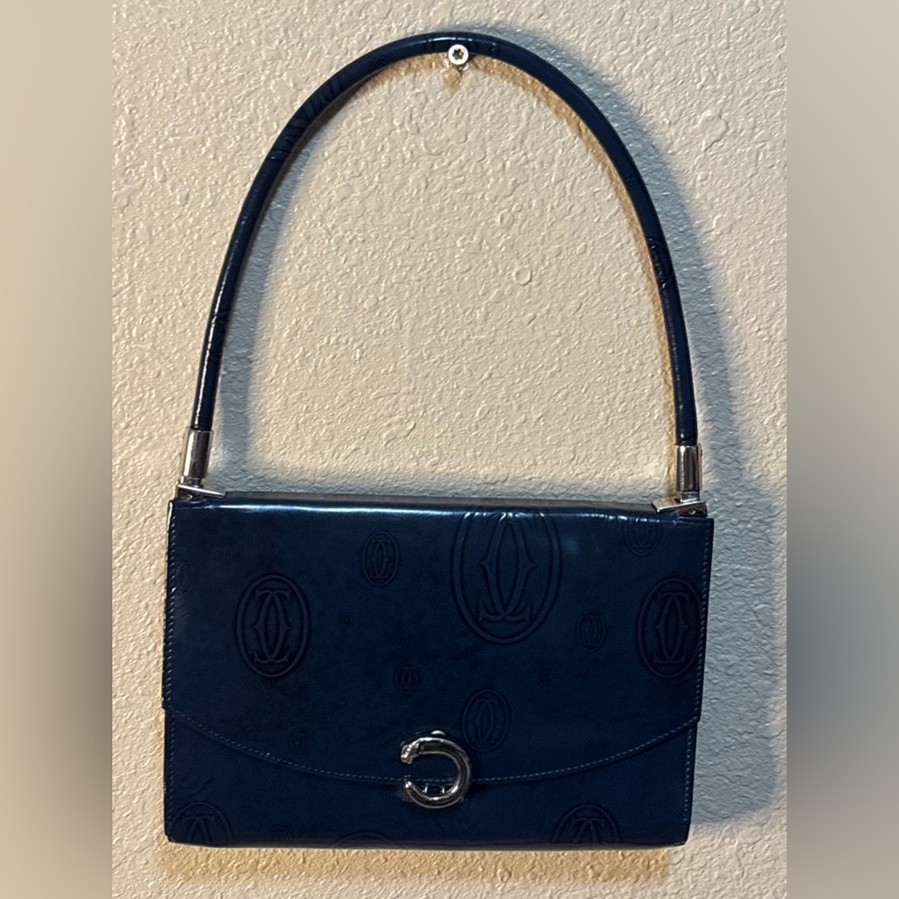 Navy Blue Shoulder Bag